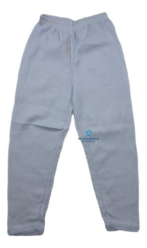 Ropa Térmica Pijama Unisex Niño Niña Pantalón Y Playera Econ