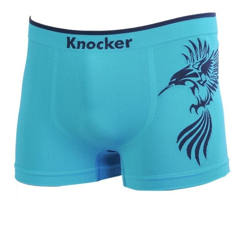 6 Boxer Knocker Microfibra Juvenil