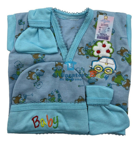 Set De Bienvenida Para Recién Nacido (4 Piezas)