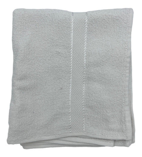 Toalla De Manos Hotelera 105x55cm Algodón Caricia