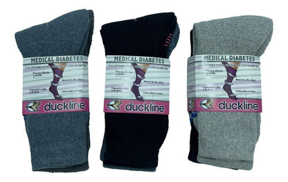 6 Pares Calcetin Dama Duck
