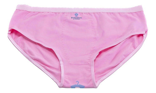 6 Piezas Pantaleta Calzones Bikini Dama Algodón Chavez 604