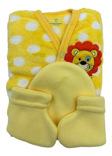 Set De Bienvenida Para Recién Nacido (4 Piezas) Polar Cara