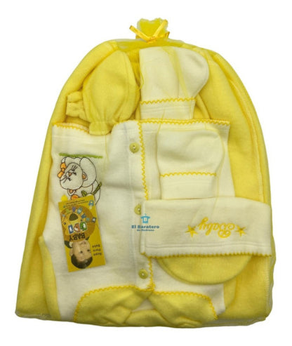 Set Bienvenida Bebe Recién Nacido (6 Piezas) Polar Uri