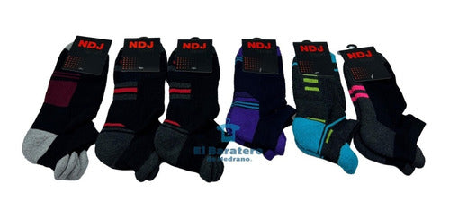 6 Pares Tin Algodón Oslo Ndj Aletilla
