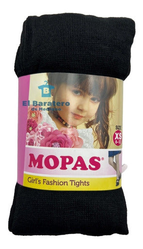 Malla Escolar Fiesta Gruesa Para Niña Frio Invierno Mopas