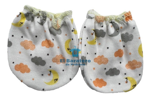 12 Pares Manoplas Guantes Bebe Dress