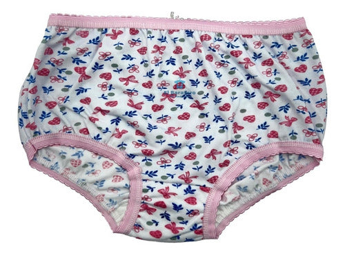 12 Pzs Pantaleta Calzón Para Niña Juvenil Algodón Vaquero