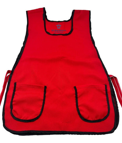 Mandil Delantal Cocina Multiusos Unisex Liso Economico Garci