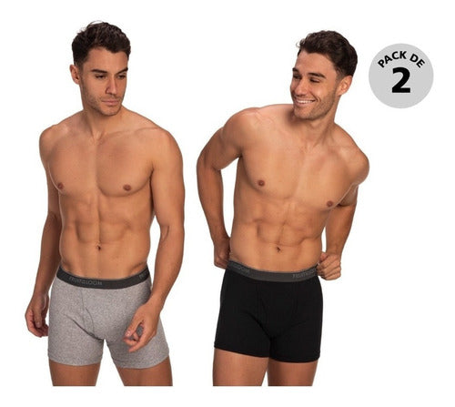 Fruit Of The Loom Biker Corto 2 Pack Caballero Mod Tr761m