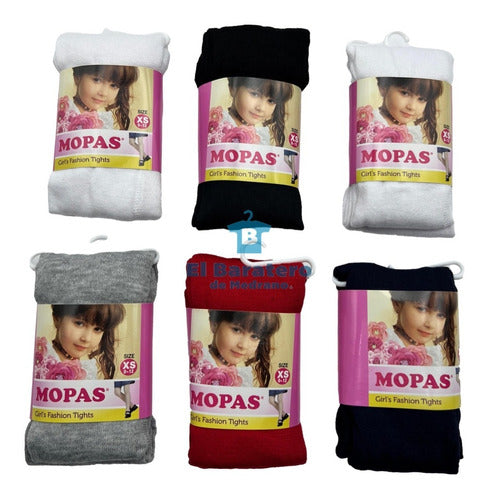 12 Pzs Mallas Escolar Fiesta Para Niña Frio Invierno Mopas