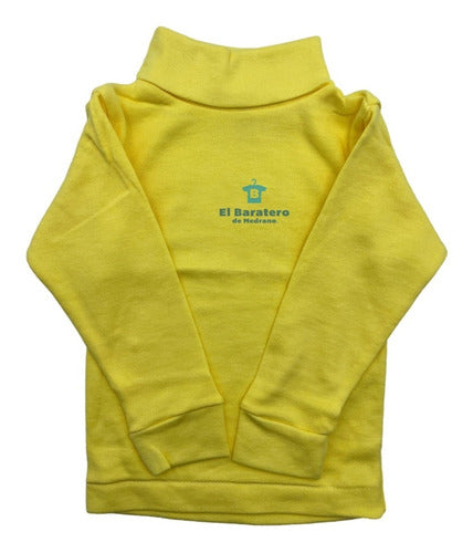 12 Playeras Cuello Alto Tortuga Niño Y Niña Algodón
