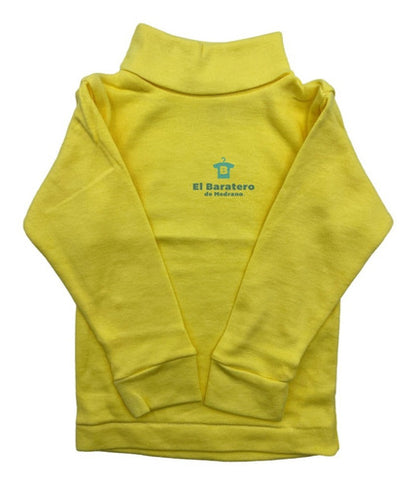 12 Playeras Cuello Alto Tortuga Niño Y Niña Algodón
