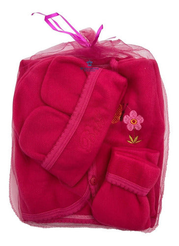 Set Bienvenida Bebe Recién Nacido (5 Piezas) Polar Pepito