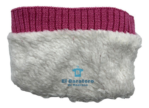 Gorro Tejido De Dama Borrega Por Dentro Invierno Pompón