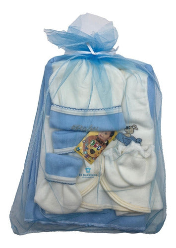 Set Bienvenida Bebe Recién Nacido (6 Piezas) Polar Uri