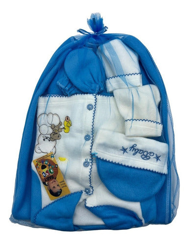 Set Bienvenida Bebe Recién Nacido (6 Piezas) Polar Uri