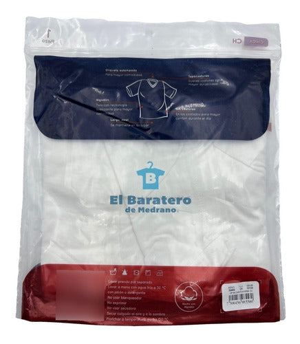 Playera Interior Optima De Hombre Cuello V 1 Pieza