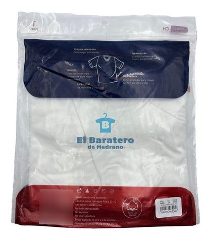 Playera Interior Optima De Hombre Cuello V 1 Pieza