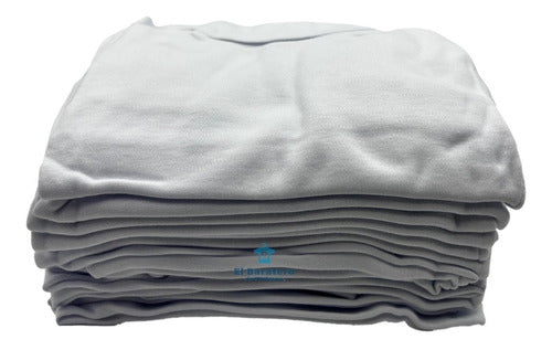 12 Playeras Cuello Alto Tortuga Niño Y Niña Algodón