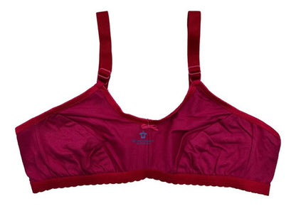 12 Pzs Corpiño Top Para Niñas De Algodón Carmen T/a Broche
