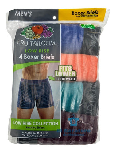 Fruit Of The Loom Boxer Color Surt 4 Pack Cab Mod 4el46l