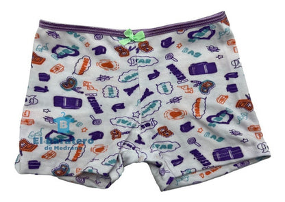 12 Pzs Boxer Calzones Niña ALG Carmen Vaquero