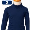 Playera Aries Infantil C/Ruso Marino Talla 2