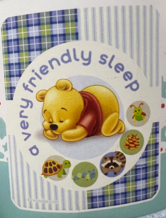 Frazada Digital Cobertor Suave 80cm X 1.00m Winnie Pooh