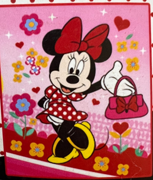 Frazada Digital Cobertor Suave 80cm X 1.00m Minnie Mouse