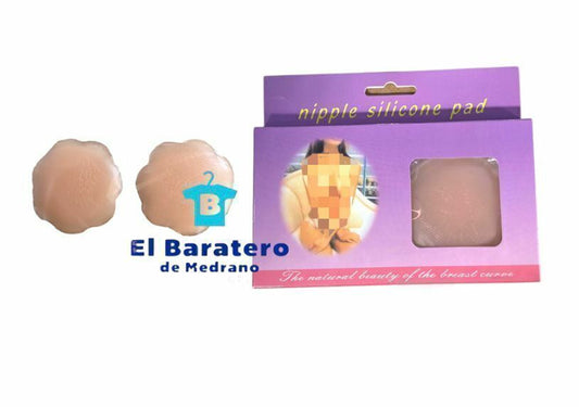 Cubre Pezones Silicon Reutilizable Adherible